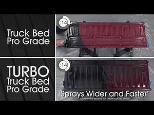 Turbo Truck Bed Liner Spray Gets The Job Done Faster