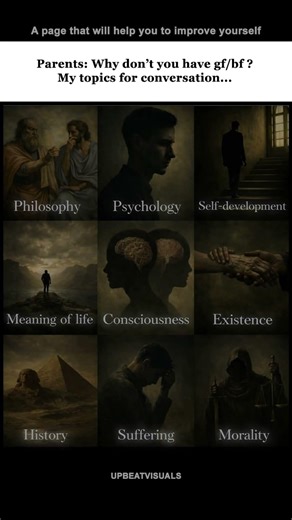 Different mind. Different conversations. 🧠 #mindset #quotes #goals #growth #focus #success #advice