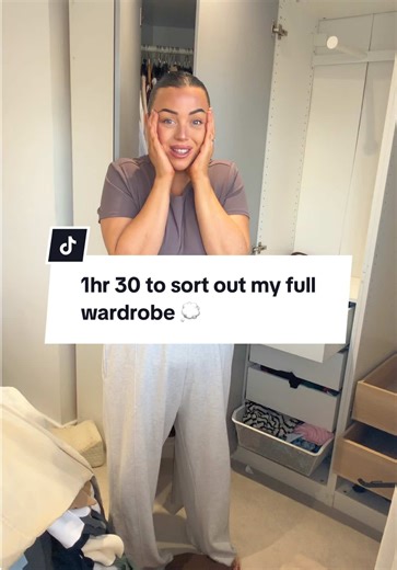 Organizing My Wardrobe in Just 1 Hour 30 Minutes