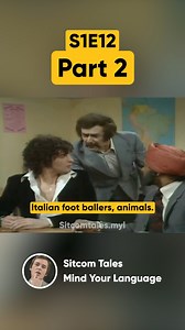 Mind Your Language | S1 E12 | Part 2 . . . #MindYourLanguage #Sitcom #LanguageLearning #funny #MrBrown #LanguageSchool #TVShow #LanguageLessons #comedyreels #learningenglish | Sitcom Tales - Mind Your Language