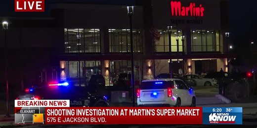 Police called to shooting at Martin’s Super Market in Elkhart