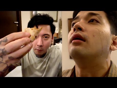 My Naga Girlfriend Learns Nepali Cooking (Kukhura ko Achar) 😱 | Why is my brother crying?😢