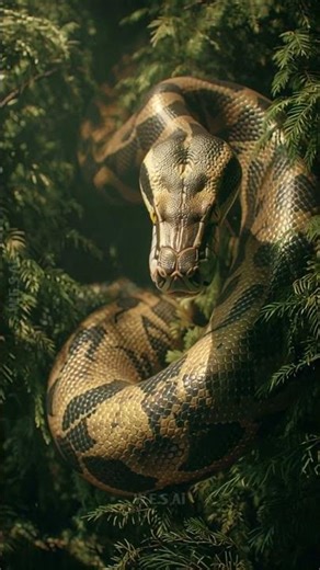 Ular Python Raksasa Sangat Besar | The Giant Snake of the Wild