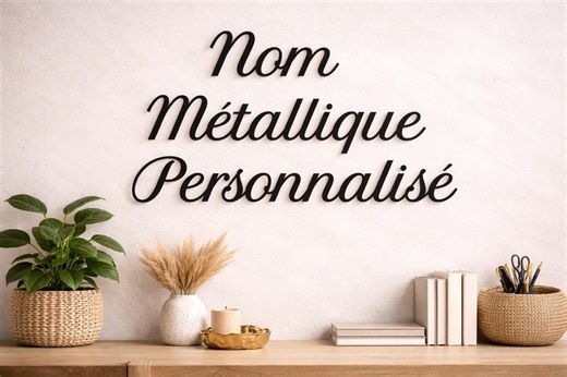 Custom Metal Name, Your Custom Text, Custom Name Script Metal Sign, Personalized Wall Decor, Housewarming Gift - Etsy