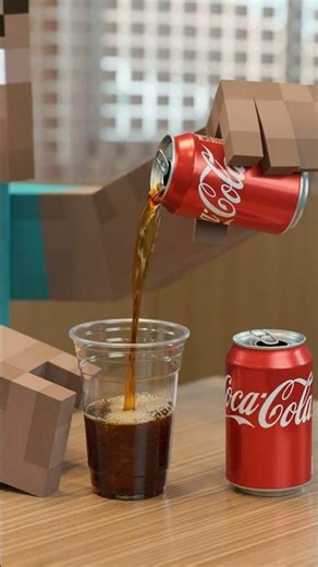 Steve explica el origen de Coca-Cola #shorts #minecraft