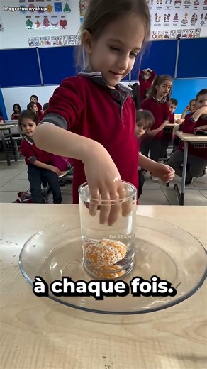 SHE SUCCEEDS IN AN IMPOSSIBLE CHALLENGE WITH AN ORANGE!