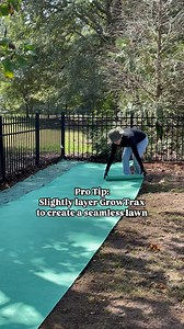Growtrax Grass on Instagram: "When applying your GrowTrax Grass Seed Mats, here’s a simple yet effective tip to ensure a lush, seamless lawn: ✨ Slightly overlap each roll as you lay them down! This ensures there are no gaps or bald patches in your lawn, giving you that consistent, green look we all dream of. 💡 Why it works: ✅ Creates a seamless blend between rolls for an even lawn. ✅ Prevents weeds from sneaking into gaps. ✅ Maximizes seed coverage for quicker germination. ✅ Sets the foundation