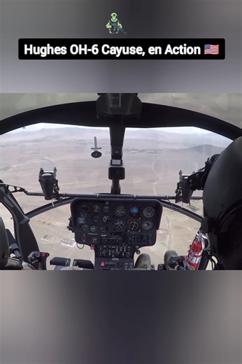 Hughes OH-6 Cayuse en Action #military #army #helicopterpilot #reel | Travel time