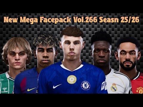 New Mega Facepack Vol.266 Season 25/26 - PES 2021 & Football Life 2026
