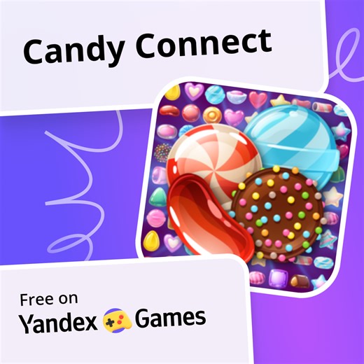 Candy Connect - play online for free on Yandex Games