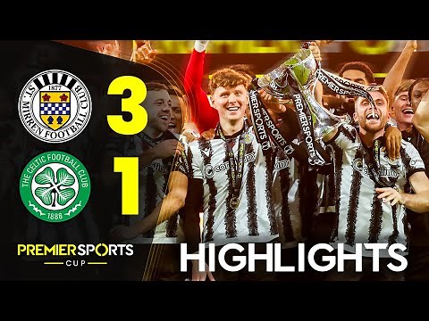 St. Mirren 3-1 Celtic | EXTENDED HIGHLIGHTS | 2025/26 Premier Sports Cup Final