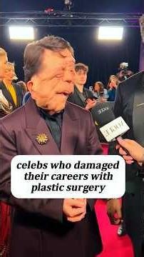 Celebs who damaged their career with plastic surgery 😢😳🤯🤯👀 #algorithm #viralshort #hollywoodbuzz