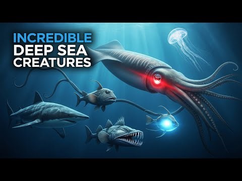 10 Amazing Deep Sea Creatures | Incredible Ocean Animal Facts