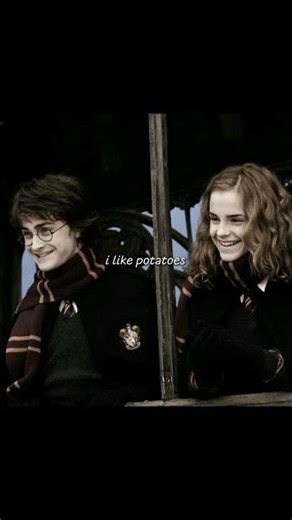 Harry × Hermione joined the trend... 💗✨#harrypotter #hpedit