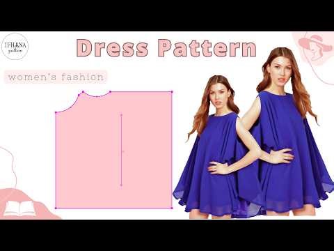Flared Mini Dress Pattern Tutorial