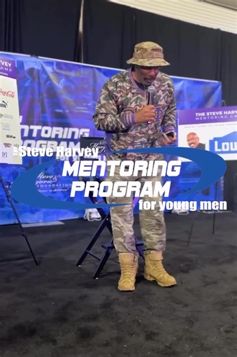 424K views · 3K reactions | The Steve Harvey Mentoring Program for Young Men is a life-changing opportunity you don’t want to miss! It’s all about DREAM building and BROTHERHOOD! This program is for young men ages 13-18 who don’t have a father in their life. This isn’t just a mentorship program, it’s a transformative experience that will shape young lives and build the future leaders of tomorrow! Register at www.theharveyfoundation.org | Steve Harvey FM | Facebook