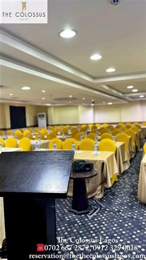 The Colossus Lagos Event Halls and Spaces.