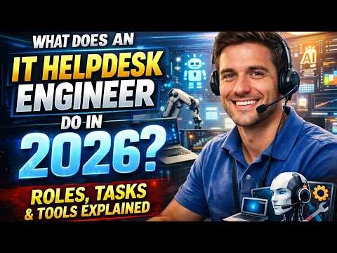 What Does an IT Helpdesk Engineer Do in 2026? | Roles, Tasks & Tools Explained
