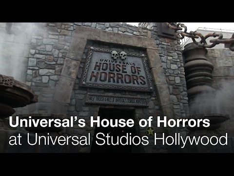 Universal's House of Horrors - Queue & Walkthrough - Universal Studios Hollywood