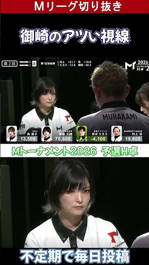 [M Tournament 2026 Highlights] Misaki’s Intense Gaze
