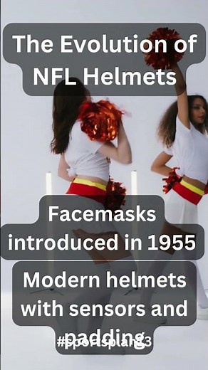 The Evolution of NFL Helmets #nfl #shots