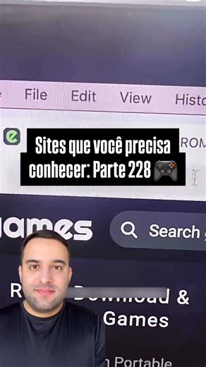 Lukas Tech | Dicas & Tecnologia on Instagram: "Vários jogos totalmente de graça! 😱 . Acesse com uma VPN Site: “emugames.net” 🎮 . #dicas #site #jogos #retro #games"