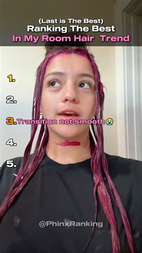 Ranking The Best "In My Room" Hair Dye Transitions! 💇‍♀️Part 5