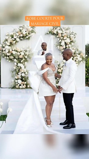 Robes Courtes pour Mariage Civil - Modèles et Préférences