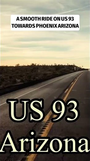 Cruising US 93 like #roadtrip #arizona #vibe