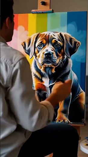 Experimenting with Acrylic Vol. 7 #art #shorts #drawing #painting