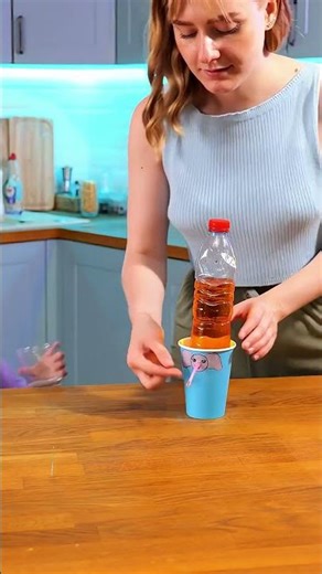 DIY Water Dispenser Magic! 💧 Create Your Own Fun Hack! 🎉 #diy #crafts #fun