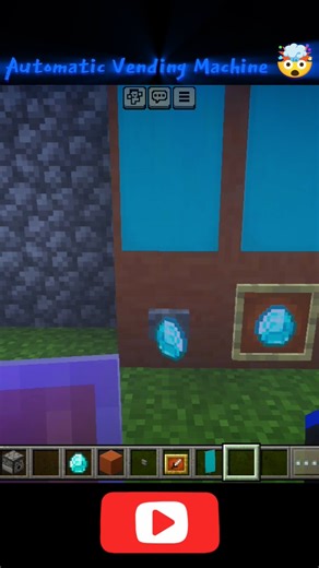 Making Automatic Vending Machine In Minecraft | New Viral Trending Reel | Unknown Gamer 444