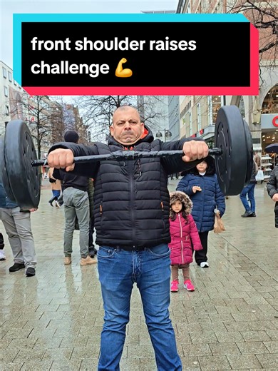 Front Shoulder Raises Challenge for Strength Training