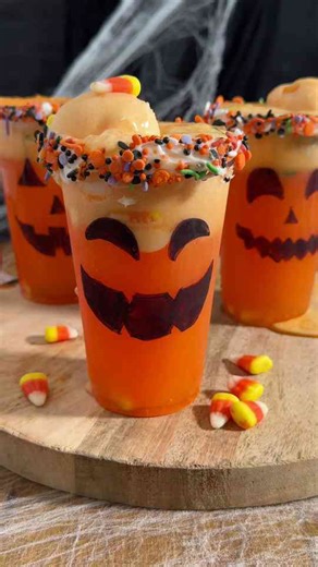 Jack-O-Lantern Floats