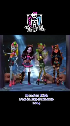 Freaky Fusion Monster High 2014! 🖤 #monsterhigh #monsterhighdolls #monsterhighedit #foryoupage #dolls #fyp #parati
