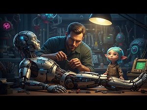 A Mechanic Fixed an Android for a Little Alien Girl—Unaware Her Mother, a Galactic Empress, Watched.