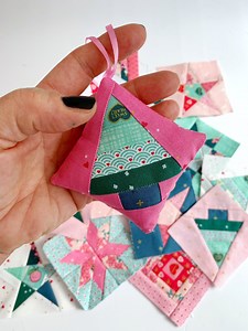 Quilted Christmas Ornament Pattern, 5 Patterns PDF Instant Download - Etsy