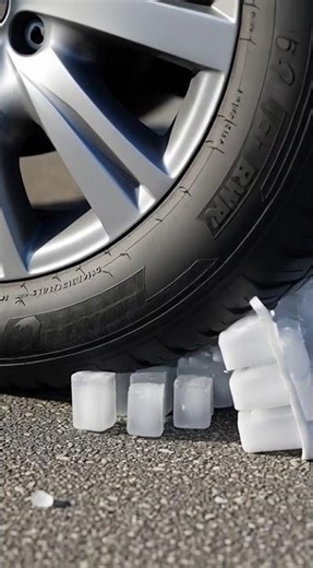 Heavy Car Tire CRUSHES Frozen Ice Tray | Extreme ASMR Crunch. ice crush asmr, ice cube tray crush