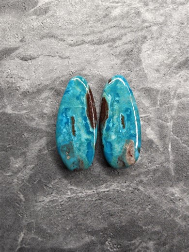 Rare Bisbee Turquoise Cabochon Stabilized Arizona Blue Gemstone Cab - Etsy