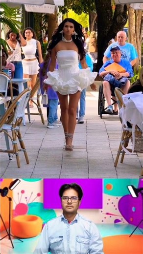 street style model try on haul mini dress confident walk fashion #shorts #supermodelme #modelworkout