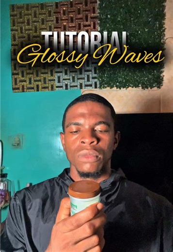 Glossy mode ON ✨ Pas besoin de surcharger. Hydratation légère. Brosse propre. Durag bien posé. Sauvegarde si tu veux briller ce soir 🌊 #glossywaves #waves #360waves #waveroutine #duraglife