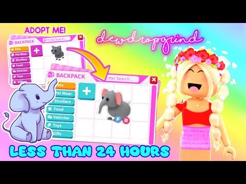 🌺 STARTING OVER 🌺 in Adopt Me! 1st MONTH! #adoptme