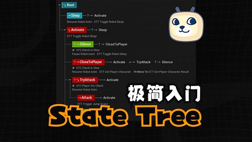 【UE5 StateTree】极简入门指北