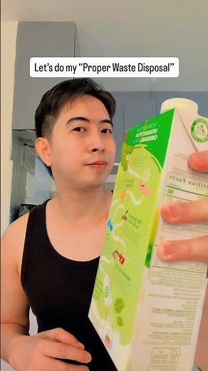 You practice “Proper Waste Disposal”