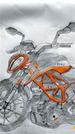 ktm pencil scetch #ktmlover