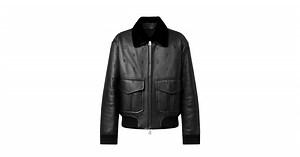 Products by Louis Vuitton: Leather Aviator Mink Collar