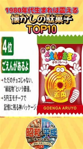 １９８０年代生まれは震える懐かしの駄菓子TOP10 #ランキング #若い頃 #40代ショート #2ch