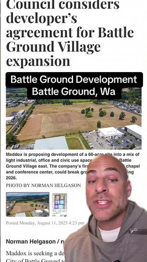 Battle Ground’s Big New Plan Revealed!