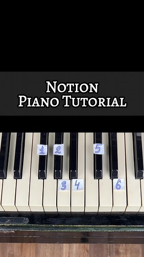 Cómo tocar Notion en Piano: Tutorial Completo