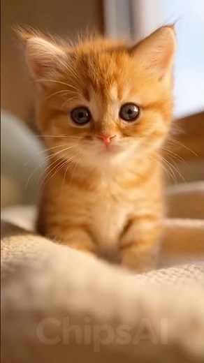 Adorable Orange Kitten Sneezing Moment 😻💨 #KittenSneeze #CuteKitten #FunnyKitten